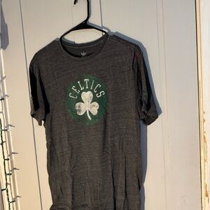 Adidas Dark Gray Celtics Tee